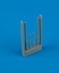 Quickboost QB32026 Bf 109G gun barrels Hasegawa 1/32