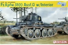 Dragon 6290 Pz.Kpfw.38(t) Ausf.G w/Interio (1:35)