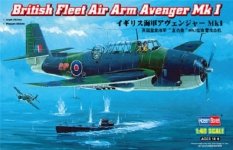 Hobby Boss 80331 British Fleet Air Arm Avenger Mk 1 (1:48)