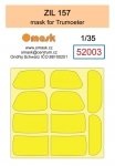 Omask 52003 ZIL 157 mask (for Trumpeter) 1/35