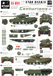 Star Decals 35-899 8th K.R.I.H. Centurions in Korean 1/35