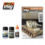 AMMO of Mig Jimenez 7411 WINTER CAMO SET - STARTER SET