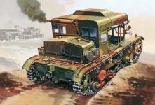 Mirage Hobby 72891 C7P Heavy Artillery Tractor (1:72)