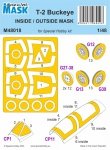 Special Hobby M48018 T-2 Buckeye Inside/Outside Mask (For Special Hobby) 1/48