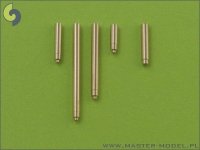 Master AM-48-023 P-38 Lightning late type armament (.50 cal Brownings with covered cooling jackets, 20mm cannon tips) (1:48)