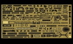 Hasegawa QG38 (72138) IJN Light Cruiser Agano Class Detail Up Parts Basic B 1:350