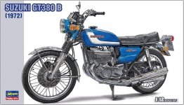 Hasegawa 21505 (BK5) Suzuki GT380 B 1972 1/12