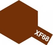 Tamiya XF68 NATO Brown (81768) Acrylic paint 10ml