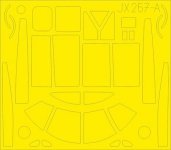 Eduard JX257 A-26B Invader TFace 1/32 for HOBBY BOSS