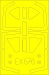 Eduard EX576 Harrier T.2/ T.4/ T.8 KINETIC MODEL 1/48
