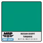 Mr. Paint MRP-A041 Russian Cockpit Turquoise - aqua colors - 17ml