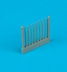 Quickboost QB48047 Lancaster gun barrels round perforated Tamiya 1/48