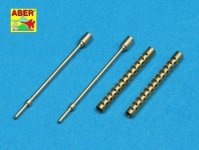 Aber 25L-01 Set of 2 Turned U.S barrels for Browning M-1919 A4 with two part muzzle (1:25)
