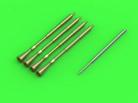 Master AM-32-094 A-1 Skyraider - 20mm cannon barrels with flash hiders and Pitot Tube 1:32