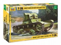 Zvezda 3542 Soviet Light Tank T-26 Model of 1932 1/35