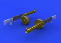 Eduard 632070 MG 14 Parabellum WWI gun 1/32