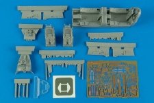 Aires 4555 F-105G Thunderchief cockpit set 1/48 Hobby boss