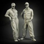 Panzer Art FI35-003 Waffen-SS cammo overall tankers set 1/35