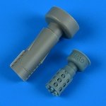 Quickboost QB49144 A-10A/C Thunderbolt II gun barrels GWH 1/48