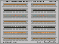 Eduard 73007 Ammunition Belts US Cal.0.50 1/72