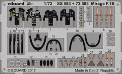 Eduard SS583 Mirage F.1B SPECIAL HOBBY 1/72