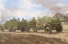 Hobby Boss 84537 M3A1 Late Version Tow 122mm Howitzer M-30 1/35