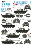 Star Decals 35-C1131 T-55 in Prague '68 1/35