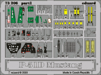 Eduard 73206 P-51D 1/72 TAMIYA