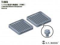 E.T. Model T-065 1.7mm Hex Rivet (240 pieces) ( nity )