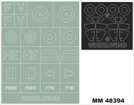 Montex MM48394 WHIRLWIND TRUMPETER 2890 1/48