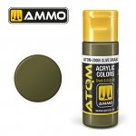 AMMO of Mig Jimenez 20069 ATOM COLOR Olive Drab 20ml