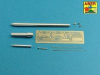 Aber 35L-225 Set of barrels for German Heavy Tank MAUS (1:35)