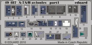 Eduard 49487 A-7A/ B avionics 1/48 Hobby Boss