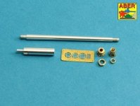 Aber 48L-22 Lufa Pak 43/3 L/71 8,8cm do Jagdpanter 1/48