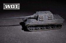 Trumpeter 07165 German JagdTiger with 128mm pak 44L-61 1/72