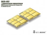 E.T. Model EA35-057 WWII German Schurzen for Panther D/A For DRAGON Kit 1/35
