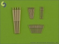 Master SM-350-060 German destroyer Z-25 (1944) - gun barrels set