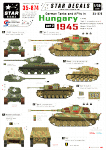 Star Decals 35-874 German Tanks in Hungary 1945 2 1/35
