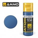 AMMO of Mig Jimenez 20107 ATOM COLOR Uniform Blue 20ml