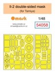 Omask 54058 Il-2 double-sided mask (for Tamiya) 1/48
