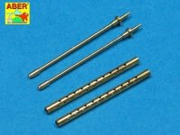 Aber A32017 Set of 2 cal .50 (12,7mm) standard barrels for US aircraft machine guns Browning M2 (1:32)