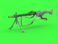 Master GM-35-024 MG-42 - niemiecki karabin maszynowy (7.92mm) - kompletny karabin - zawiera elementy toczone, żywiczne, fototrawione (1 szt.) 1/35