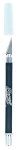 Excel 16020 K18 Black Grip Knife Non-Roll