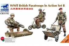 Bronco CB35192 WWII British Paratroops In Action Set B 1/35