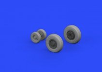 Eduard 648304 F-14A wheels early TAMIYA 1/48