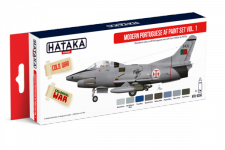 Hataka Hobby HTK-AS56 Modern Portuguese AF paint set vol.1 (8x17ml)
