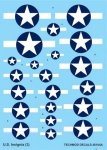 Techmod 48104 - US National Insignia 1943-1945 (1:48)