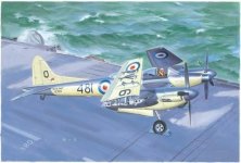 Trumpeter 02895 De Havilland Sea Hornet NF.21