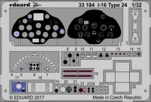 Eduard 33184 I-16 Type 24 ICM 1/32