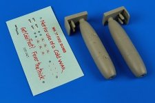 Aerobonus 320043 Mk-77 Mod. 4/5/6 fire bombs (1:32)